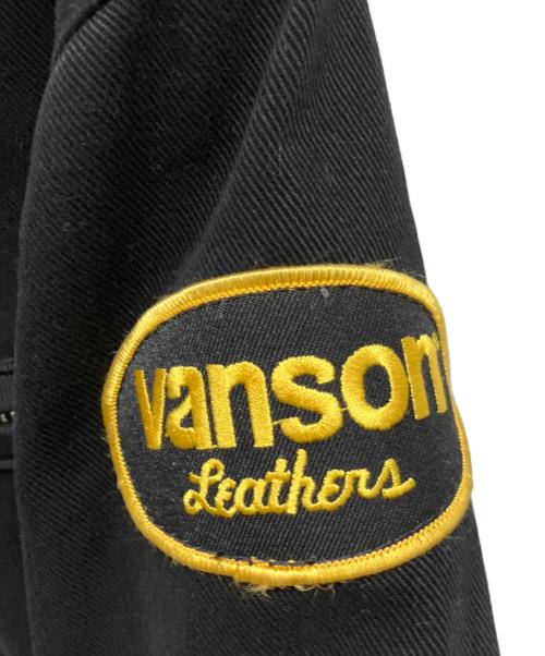 VANSON（バンソン）VANSON (バンソン) ライダースジャケット ブラック サイズ:	SIZE Lの古着・服飾アイテム