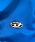 中古・古着 DIESEL (ディーゼル) ナイロンレイヤードジャケット ブルー×ホワイト サイズ:SIZE S 未使用品：6000円