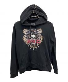 KENZO（ケンゾー）の古着「プルオーバーパーカー」｜ブラック