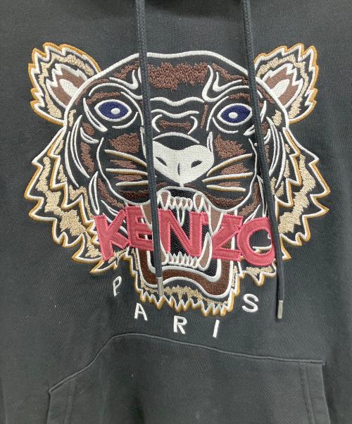 KENZO（ケンゾー）KENZO (ケンゾー) プルオーバーパーカー ブラック サイズ:Ｍの古着・服飾アイテム