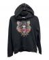 KENZO（ケンゾー）の古着「プルオーバーパーカー」｜ブラック