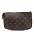 LOUIS VUITTON (ルイ ヴィトン) ポシェット ブラウン：40000円