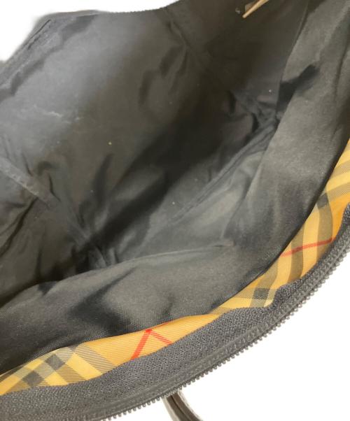 BURBERRY BLUE LABEL（バーバリー ブルー レーベル）BURBERRY BLUE LABEL (バーバリー ブルー レーベル) ハンドバッグ ブラウン×ベージュの古着・服飾アイテム