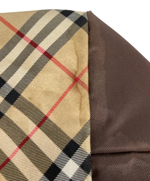 BURBERRY BLUE LABEL（バーバリー ブルー レーベル）BURBERRY BLUE LABEL (バーバリー ブルー レーベル) ハンドバッグ ブラウン×ベージュの古着・服飾アイテム