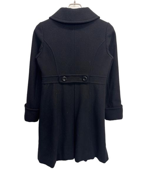 BLUE LABEL CRESTBRIDGE（ブルーレーベルクレストブリッジ）BLUE LABEL CRESTBRIDGE (ブルーレーベルクレストブリッジ) ステンカラーコート ブラック サイズ:SIZE 38の古着・服飾アイテム