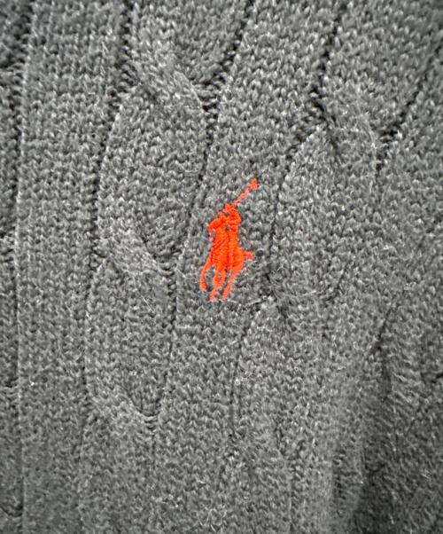 POLO RALPH LAUREN（ポロ・ラルフローレン）POLO RALPH LAUREN (ポロ・ラルフローレン) 厚手ニット ネイビー サイズ:SIZE Lの古着・服飾アイテム