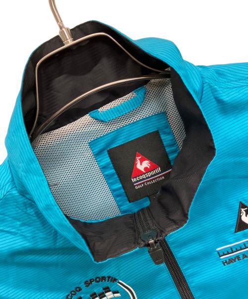 le coq sportif GOLF（ルコック スポルティフ ゴルフ）le coq sportif GOLF (ルコック スポルティフ ゴルフ) ゴルフウェア(トップス) スカイブルー サイズ:Mの古着・服飾アイテム