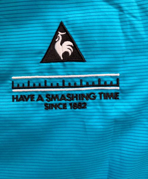 le coq sportif GOLF（ルコック スポルティフ ゴルフ）le coq sportif GOLF (ルコック スポルティフ ゴルフ) ゴルフウェア(トップス) スカイブルー サイズ:Mの古着・服飾アイテム