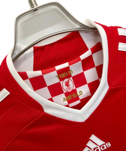 adidas（アディダス）adidas (アディダス) サッカーユニフォーム レッド サイズ:不明の古着・服飾アイテム