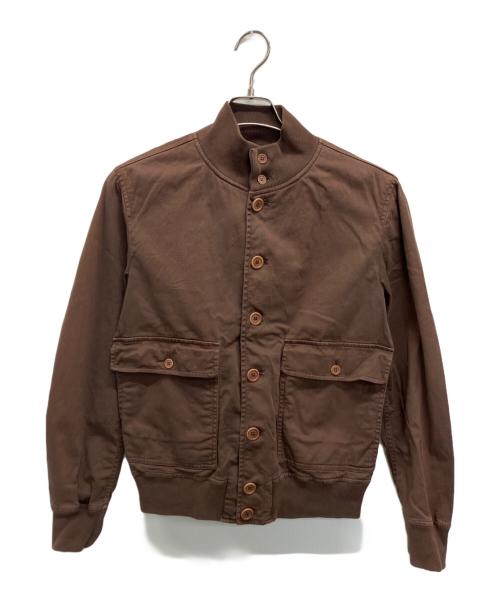 valstarino（ヴァルスタリーノ）valstarino (ヴァルスタリーノ) ブルゾン ブラウン サイズ:SIZE 44の古着・服飾アイテム