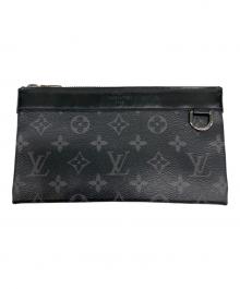 LOUIS VUITTON（ルイ ヴィトン）の古着「クラッチバッグ」｜ブラック・グレー