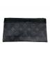 LOUIS VUITTON (ルイ ヴィトン) クラッチバッグ ブラック・グレー：30000円