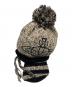 Vivienne Westwood (ヴィヴィアンウエストウッド) ニット帽 ブラック×ブラウン：7000円