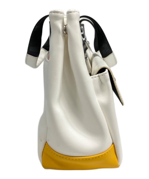 CASTELBAJAC（カステルバジャック）CASTELBAJAC (カステルバジャック) トートバッグ ホワイトの古着・服飾アイテム