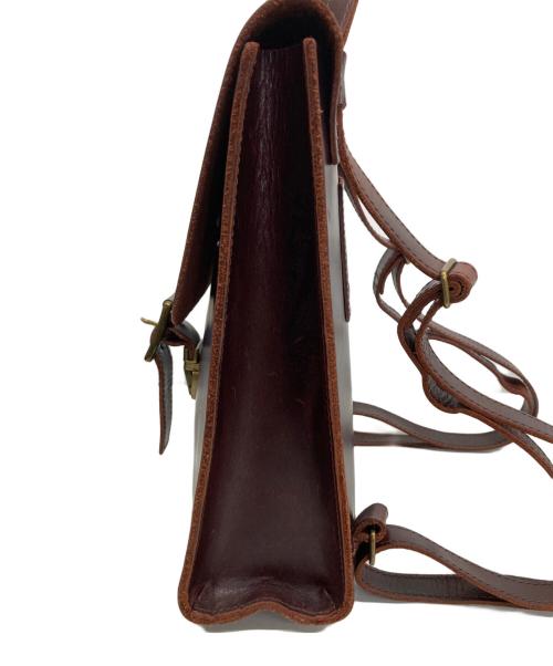 Dr.Martens（ドクターマーチン）Dr.Martens (ドクターマーチン) レザーリュック ブラウンの古着・服飾アイテム