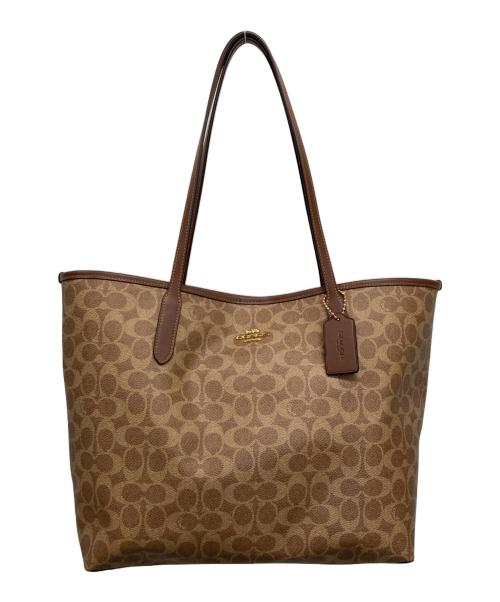COACH（コーチ）COACH (コーチ) トートバッグ ブラウンの古着・服飾アイテム