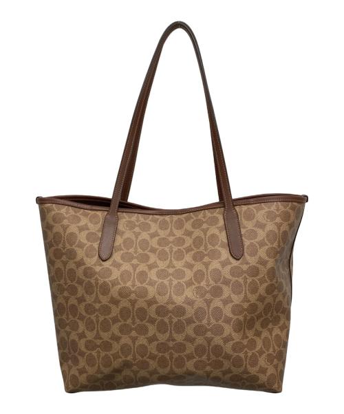 COACH（コーチ）COACH (コーチ) トートバッグ ブラウンの古着・服飾アイテム