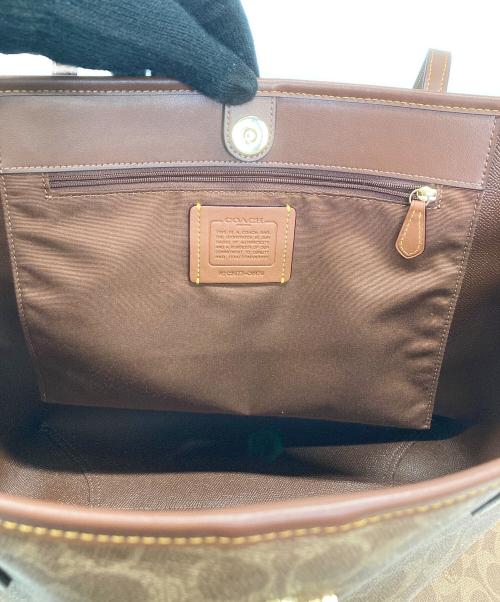 COACH（コーチ）COACH (コーチ) トートバッグ ブラウンの古着・服飾アイテム