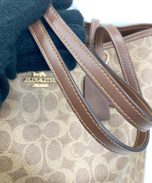 COACH（コーチ）COACH (コーチ) トートバッグ ブラウンの古着・服飾アイテム
