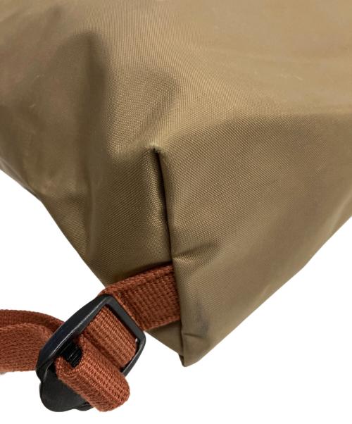 LONGCHAMP（ロンシャン）LONGCHAMP (ロンシャン) ナップサック グリーン×ブラウンの古着・服飾アイテム