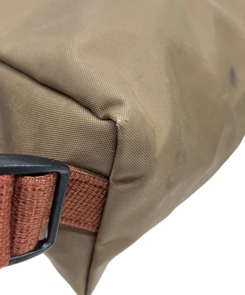 LONGCHAMP（ロンシャン）LONGCHAMP (ロンシャン) ナップサック グリーン×ブラウンの古着・服飾アイテム