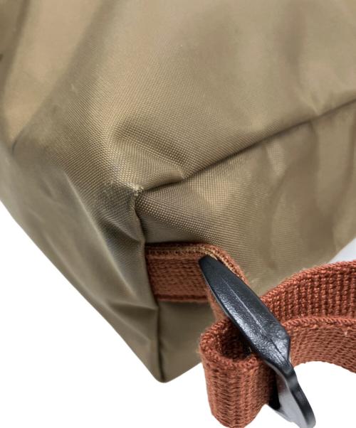 LONGCHAMP（ロンシャン）LONGCHAMP (ロンシャン) ナップサック グリーン×ブラウンの古着・服飾アイテム