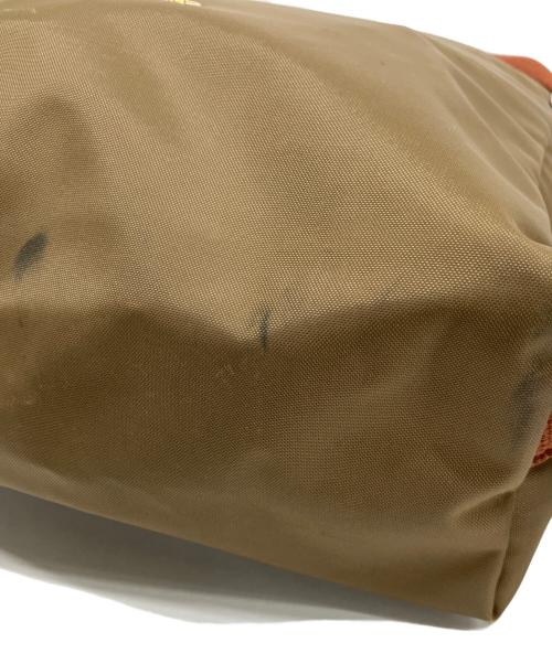 LONGCHAMP（ロンシャン）LONGCHAMP (ロンシャン) ナップサック グリーン×ブラウンの古着・服飾アイテム
