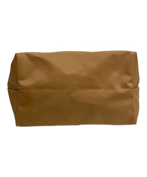 LONGCHAMP（ロンシャン）LONGCHAMP (ロンシャン) 2WAYバッグ カーキ×ブラウンの古着・服飾アイテム