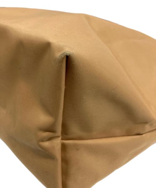 LONGCHAMP（ロンシャン）LONGCHAMP (ロンシャン) 2WAYバッグ カーキ×ブラウンの古着・服飾アイテム