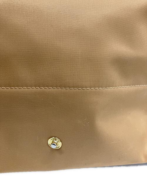 LONGCHAMP（ロンシャン）LONGCHAMP (ロンシャン) 2WAYバッグ カーキ×ブラウンの古着・服飾アイテム