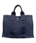 HERMESエルメス）の古着「トートバッグ」｜ネイビー