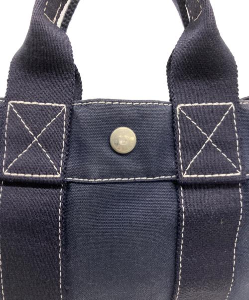 HERMES（エルメス）HERMES (エルメス) トートバッグ ネイビーの古着・服飾アイテム