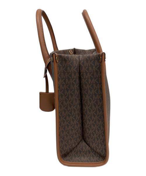 MICHAEL KORS（マイケルコース）MICHAEL KORS (マイケルコース) トートバッグ ブラウンの古着・服飾アイテム