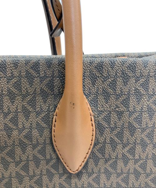 MICHAEL KORS（マイケルコース）MICHAEL KORS (マイケルコース) トートバッグ ブラウンの古着・服飾アイテム