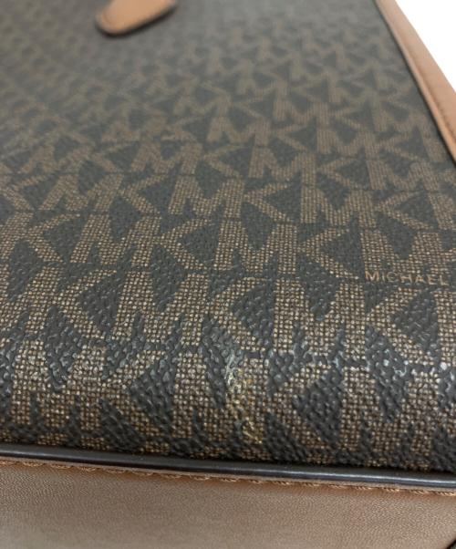 MICHAEL KORS（マイケルコース）MICHAEL KORS (マイケルコース) トートバッグ ブラウンの古着・服飾アイテム