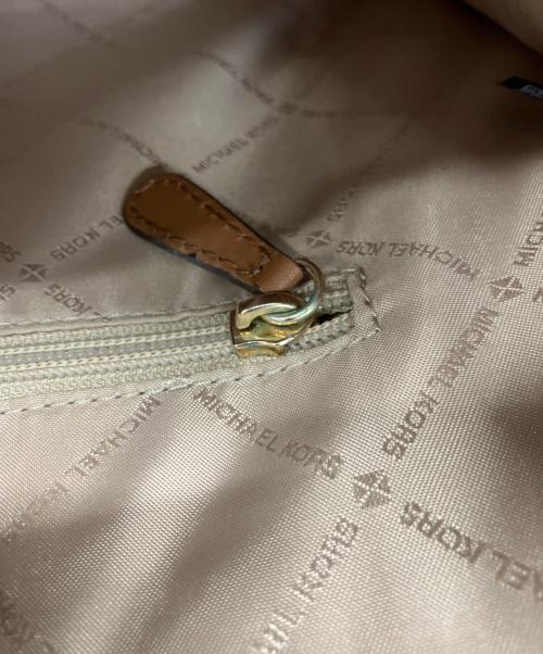 MICHAEL KORS（マイケルコース）MICHAEL KORS (マイケルコース) トートバッグ ブラウンの古着・服飾アイテム
