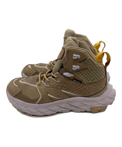 HOKA（ホカ）HOKA (ホカ) トレッキングシューズ ベージュ サイズ:24.5の古着・服飾アイテム
