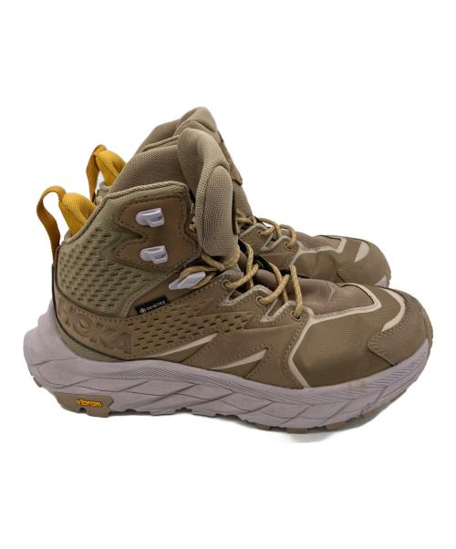 HOKA（ホカ）HOKA (ホカ) トレッキングシューズ ベージュ サイズ:24.5の古着・服飾アイテム