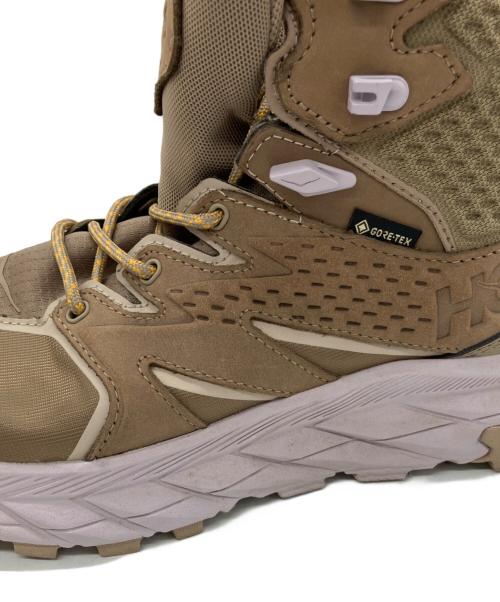 HOKA（ホカ）HOKA (ホカ) トレッキングシューズ ベージュ サイズ:24.5の古着・服飾アイテム