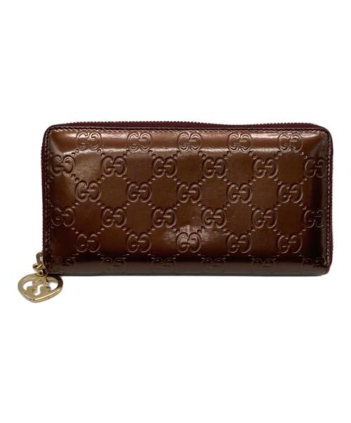GUCCI（グッチ）GUCCI (グッチ) 財布 ブラウンの古着・服飾アイテム