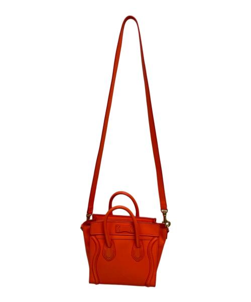 CELINE（セリーヌ）CELINE (セリーヌ) 2WAYショルダーバッグ オレンジの古着・服飾アイテム