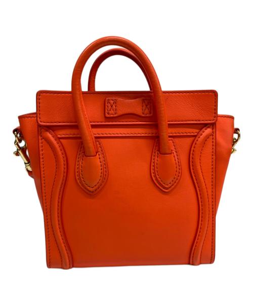 CELINE（セリーヌ）CELINE (セリーヌ) 2WAYショルダーバッグ オレンジの古着・服飾アイテム
