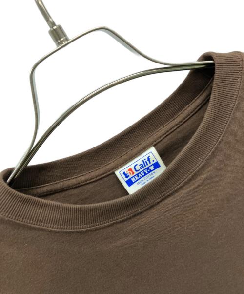 STANDARD CALIFORNIA（スタンダードカリフォルニア）STANDARD CALIFORNIA (スタンダードカリフォルニア) 半袖カットソー ブラウン サイズ:SIZE Mの古着・服飾アイテム