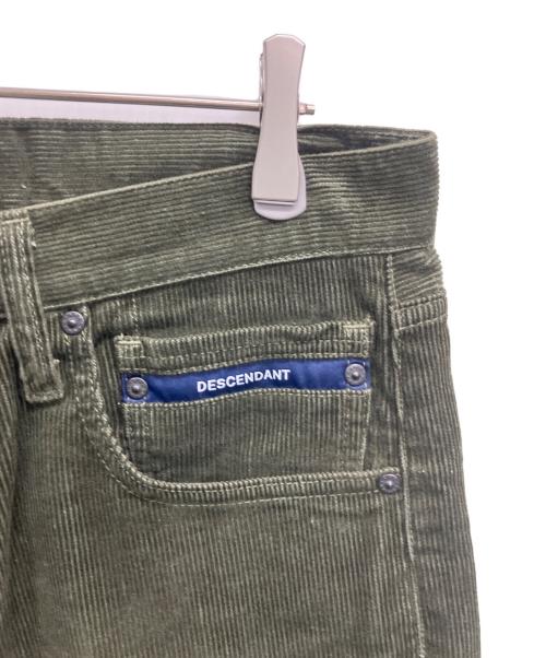 DESCENDANT（ディセンダント）DESCENDANT (ディセンダント) Ron Herman (ロンハーマン) コーデュロイパンツ グリーン サイズ:3の古着・服飾アイテム
