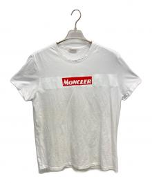 MONCLER（モンクレール）の古着「ボックスロゴ Tシャツ」｜ホワイト