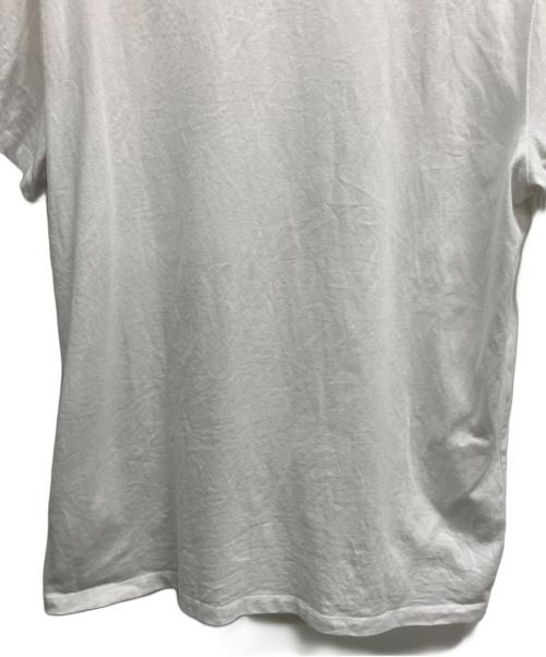 MONCLER（モンクレール）MONCLER (モンクレール) ボックスロゴ Tシャツ ホワイト サイズ:XLの古着・服飾アイテム