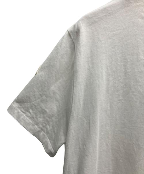 MONCLER（モンクレール）MONCLER (モンクレール) ボックスロゴ Tシャツ ホワイト サイズ:XLの古着・服飾アイテム