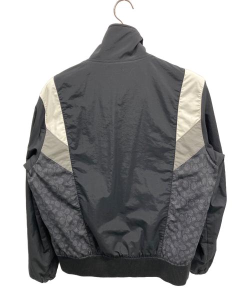 COACH（コーチ）COACH (コーチ) ナイロンジャケット ブラック×グレー サイズ:Ｍの古着・服飾アイテム