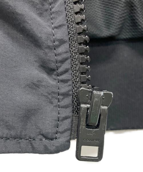 COACH（コーチ）COACH (コーチ) ナイロンジャケット ブラック×グレー サイズ:Ｍの古着・服飾アイテム