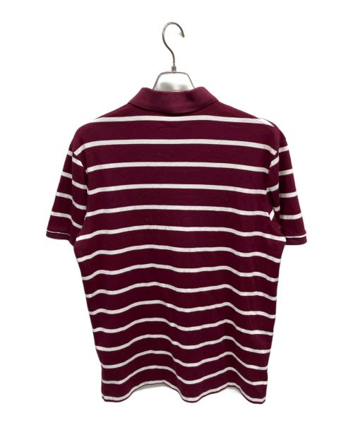 POLO RALPH LAUREN（ポロ・ラルフローレン）POLO RALPH LAUREN (ポロ・ラルフローレン) ポロシャツ レッド×ホワイト サイズ:SIZE Mの古着・服飾アイテム